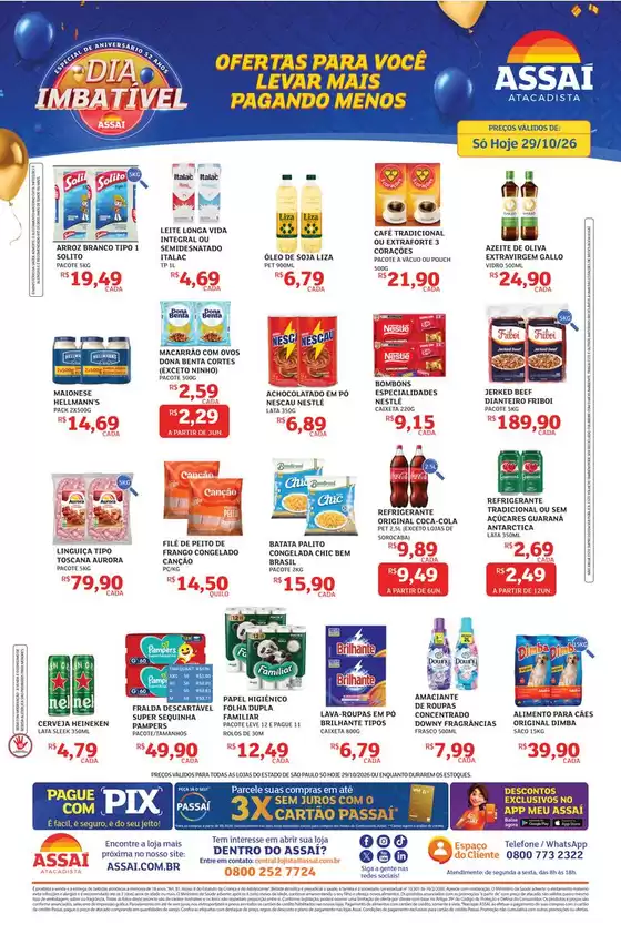 Catálogo Assaí Atacadista em Pequeri | Encarte Assaí Atacadista 174625-883 | 2026-10-29T00:00:00.000Z - 2026-10-29T00:00:00.000Z