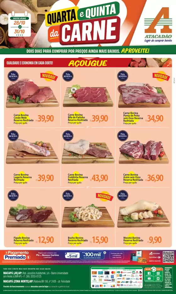Catálogo Atacadão | Atacadão - Carnes | 2026-10-28T00:00:00.000Z - 2026-10-31T00:00:00.000Z