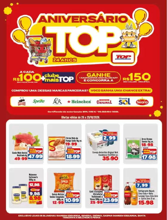 Catálogo Rede Top | Melhores ofertas para todos os clientes | 2026-10-29T00:00:00.000Z - 2026-10-29T00:00:00.000Z