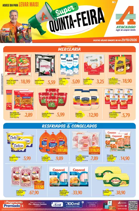 Catálogo Atacadão | Atacadão - Super Quinta Feira | 2026-10-29T00:00:00.000Z - 2026-10-29T00:00:00.000Z