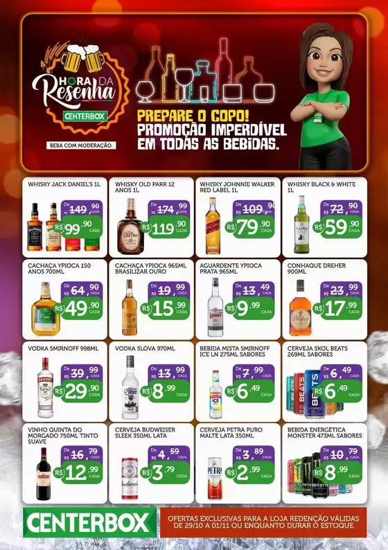 Catálogo CenterBox | Encarte CenterBox | 2026-10-29T00:00:00.000Z - 2026-11-01T00:00:00.000Z
