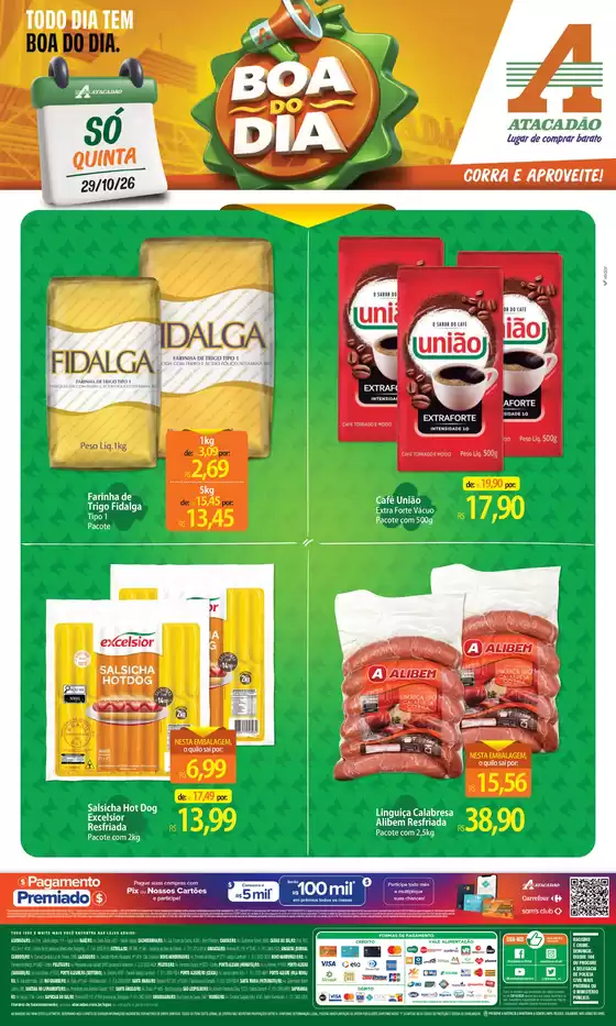 Catálogo Atacadão em Chiapetta | Atacadão - Boa do Dia | 2026-10-29T00:00:00.000Z - 2026-10-29T00:00:00.000Z