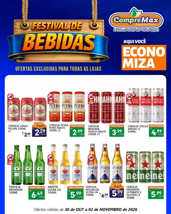 Catálogo CompreMax | FESTIVAL DE BEBIDAS | 2026-10-30T00:00:00.000Z - 2026-11-02T00:00:00.000Z