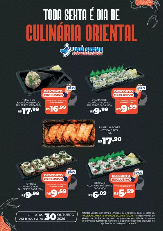 Catálogo Supermercados Jaù Serve | Culinária Oriental | 2026-10-30T00:00:00.000Z - 2026-10-30T00:00:00.000Z