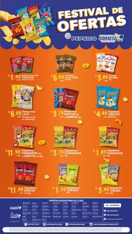 Catálogo Cometa Supermercados | Festival de Ofertas | 2026-10-30T00:00:00.000Z - 2026-11-08T00:00:00.000Z