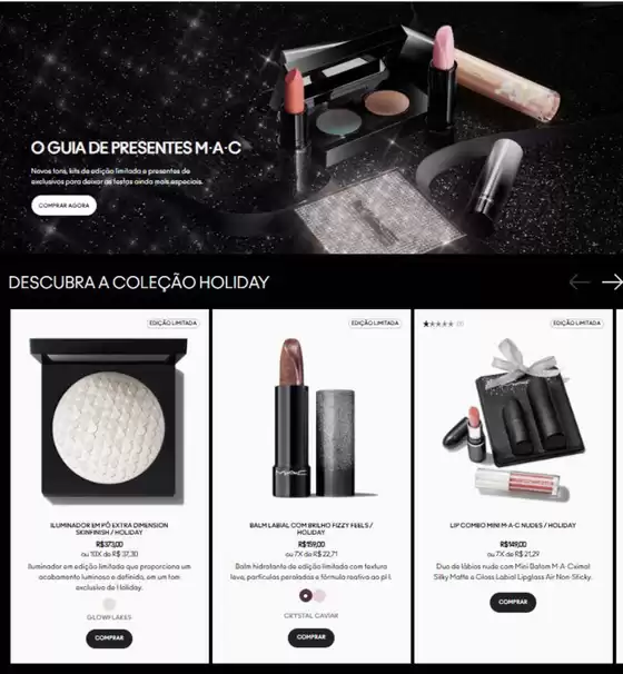 Catálogo MAC Cosmetics em Rodeio | Mac ofertas ! | 2026-10-30T00:00:00.000Z - 2026-11-20T00:00:00.000Z