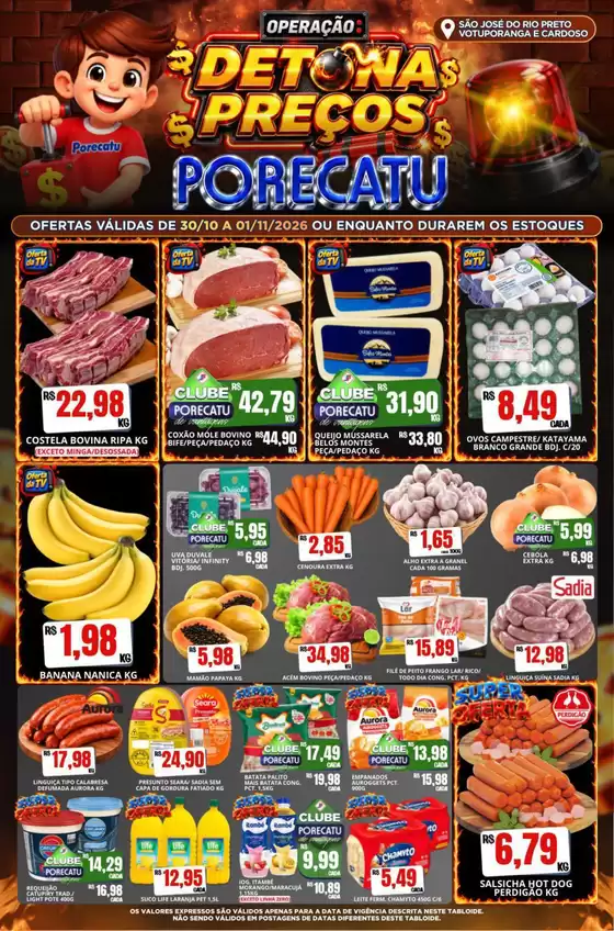 Catálogo Supermercado Porecatu | Encarte Supermercado Porecatu | 2026-10-30T00:00:00.000Z - 2026-11-01T00:00:00.000Z