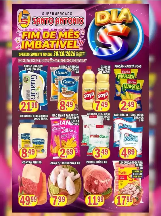 Catálogo Supermercados Santo Antonio | Encarte Supermercados Santo Antonio | 2026-10-30T00:00:00.000Z - 2026-11-13T00:00:00.000Z