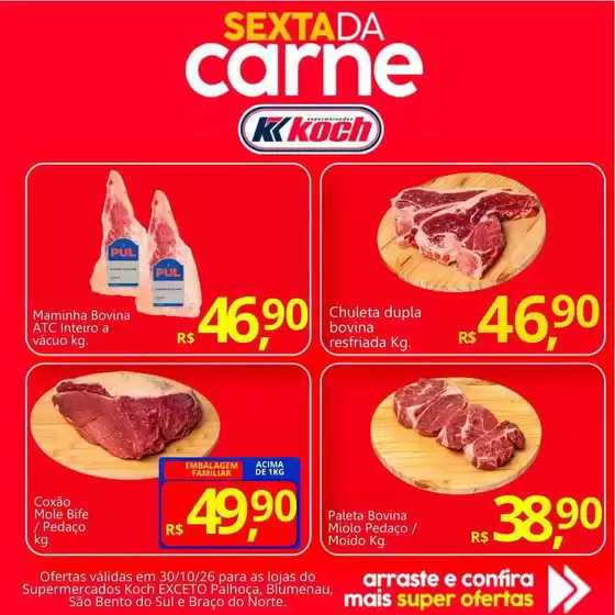 Catálogo Supermercados Koch em Franca | Nossas melhores ofertas para você | 2026-10-30T00:00:00.000Z - 2026-11-13T00:00:00.000Z