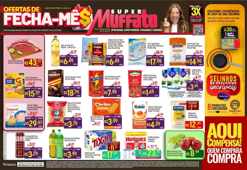 Catálogo Super Muffato | Grandes descontos em produtos selecionados | 2026-10-30T00:00:00.000Z - 2026-11-01T00:00:00.000Z