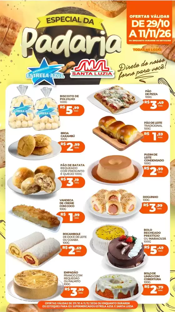 Catálogo Supermercado Estrela Azul | Nossas melhores ofertas para você | 2026-10-29T00:00:00.000Z - 2026-11-11T00:00:00.000Z