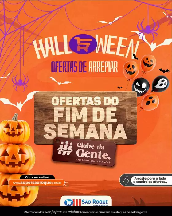 Catálogo São Roque Supermercados | Nossas melhores pechinchas | 2026-10-30T00:00:00.000Z - 2026-11-02T00:00:00.000Z