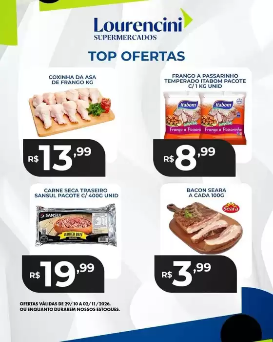 Catálogo Lourencini Supermercados | Melhores ofertas para todos os clientes | 2026-10-29T00:00:00.000Z - 2026-11-02T00:00:00.000Z