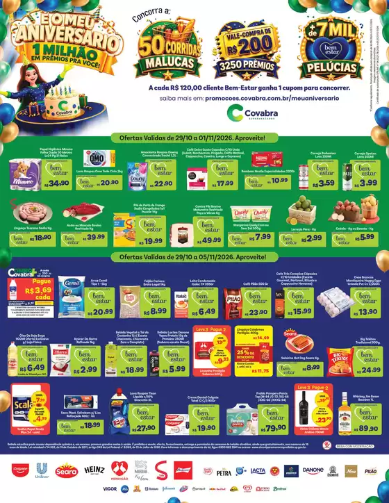 Catálogo Covabra Supermercados | Ofertas exclusivas | 2026-10-29T00:00:00.000Z - 2026-11-05T00:00:00.000Z