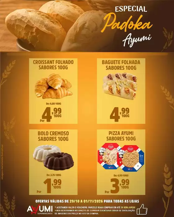 Catálogo Ayumi Supermercados | Melhores ofertas para todos os clientes | 2026-10-29T00:00:00.000Z - 2026-11-01T00:00:00.000Z