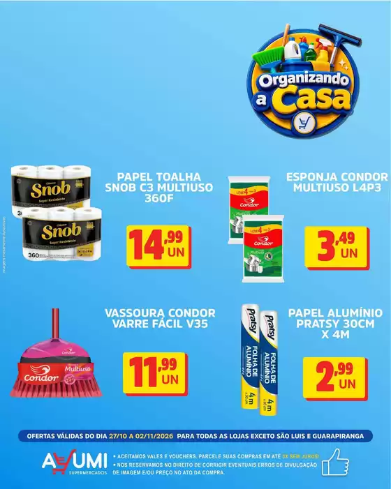 Catálogo Ayumi Supermercados | Pechinchas e ofertas atuais | 2026-10-27T00:00:00.000Z - 2026-11-02T00:00:00.000Z