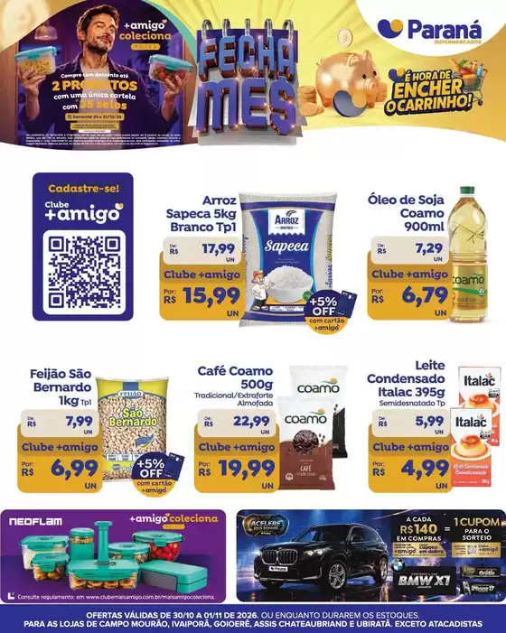 Catálogo Paraná Supermercados | Melhores ofertas para compradores econômicos | 2026-10-30T00:00:00.000Z - 2026-11-01T00:00:00.000Z