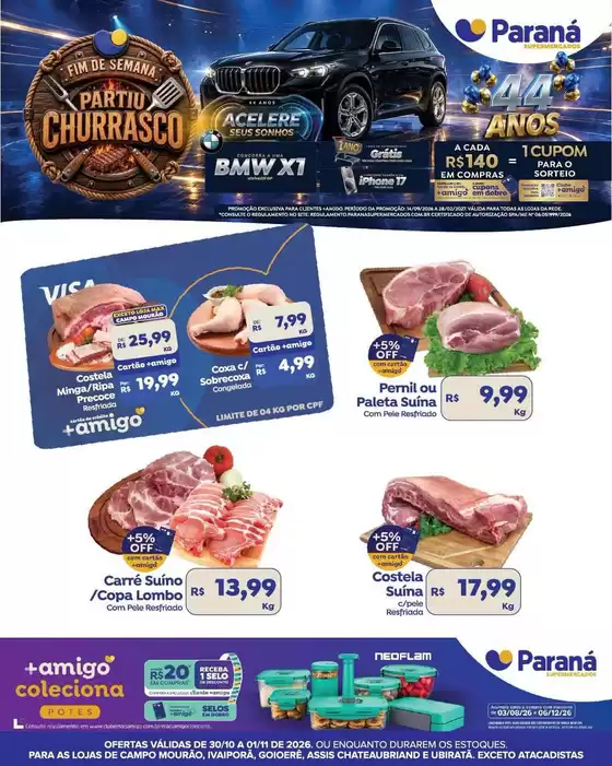 Catálogo Paraná Supermercados | Promoções especiais em andamento | 2026-09-14T00:00:00.000Z - 2027-02-28T00:00:00.000Z