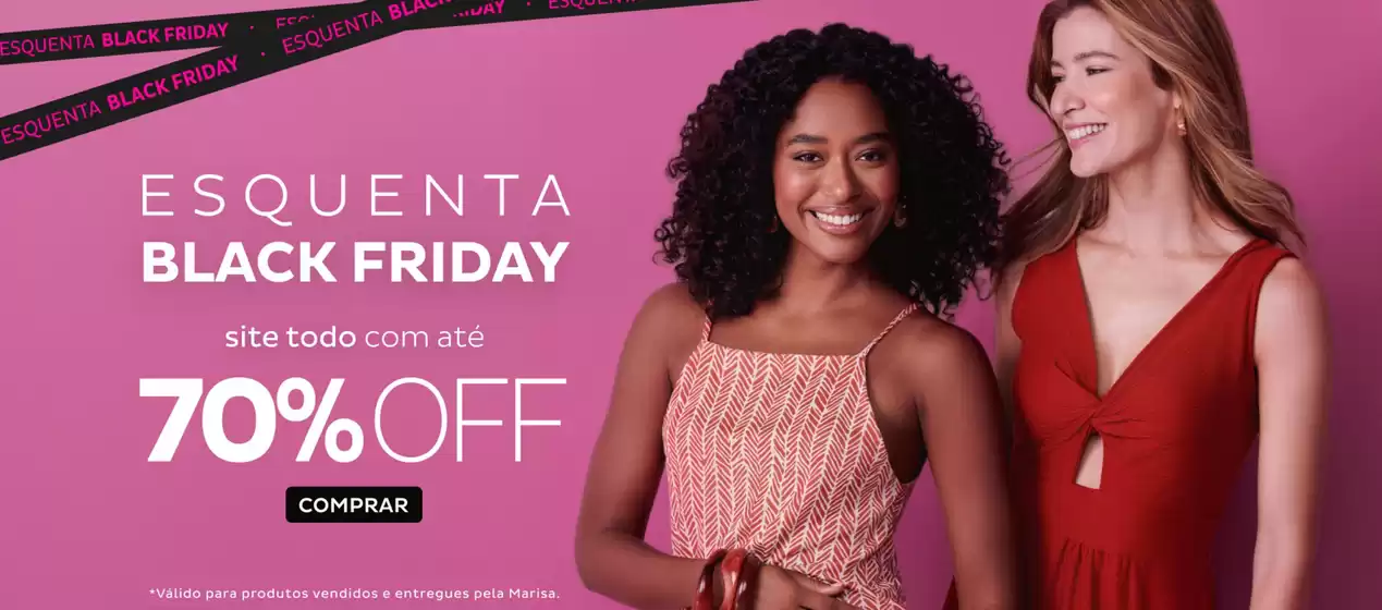 Catálogo Marisa | Esquenta Black Friday | 2026-10-30T00:00:00.000Z - 2026-11-30T00:00:00.000Z